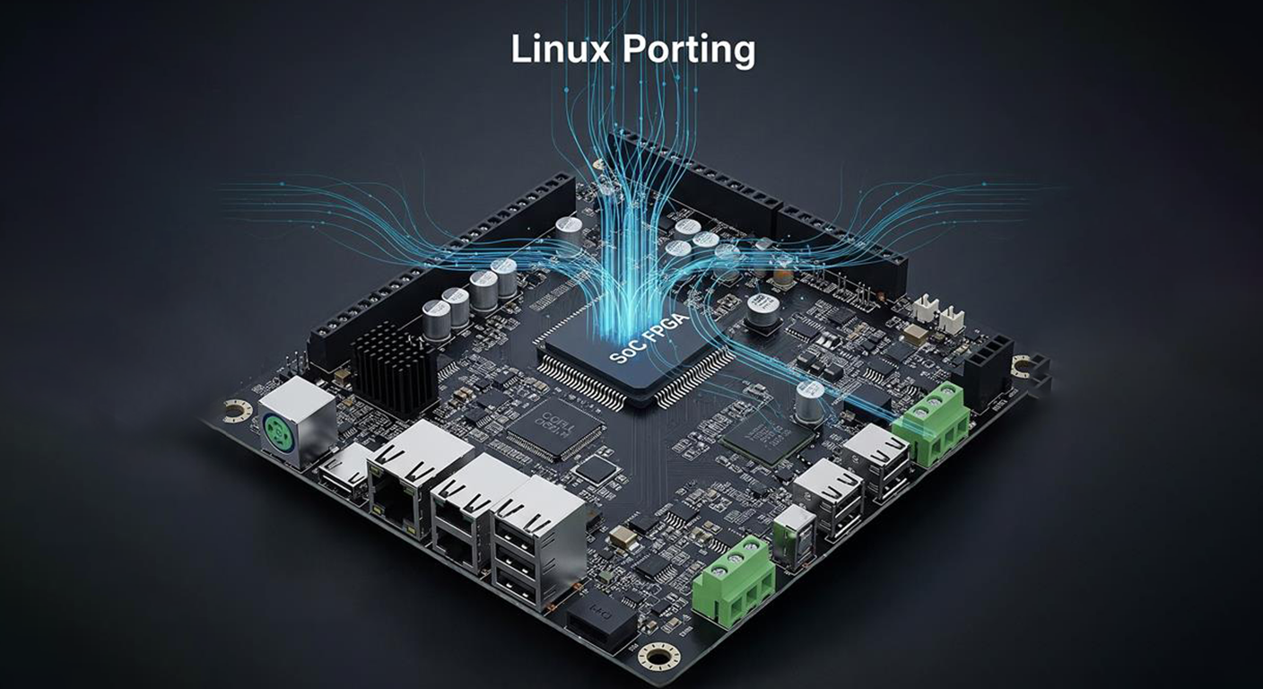 産業機器向けSoC FPGA開発のイメージ